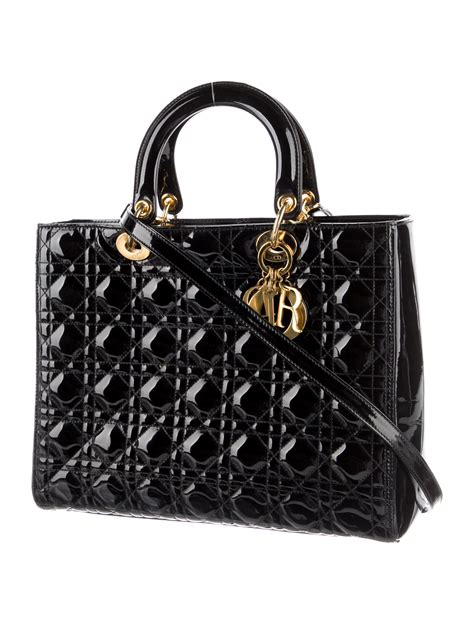 lady dior small patent bag|lady dior patent bag.